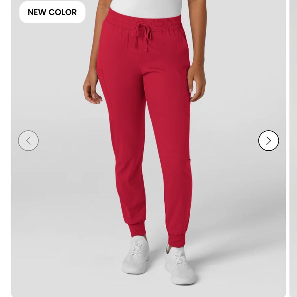 WonderWink Boundless Women's Jogger Scrub Pant - Red
XS / Regular